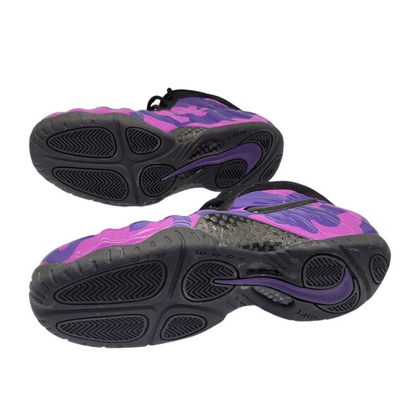 Nike NIB Air Foamposite Pro Black Court Purple Athletic Shoe Size Men\'s 10 main image 9